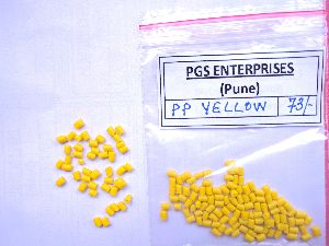 Yellow PP Granules